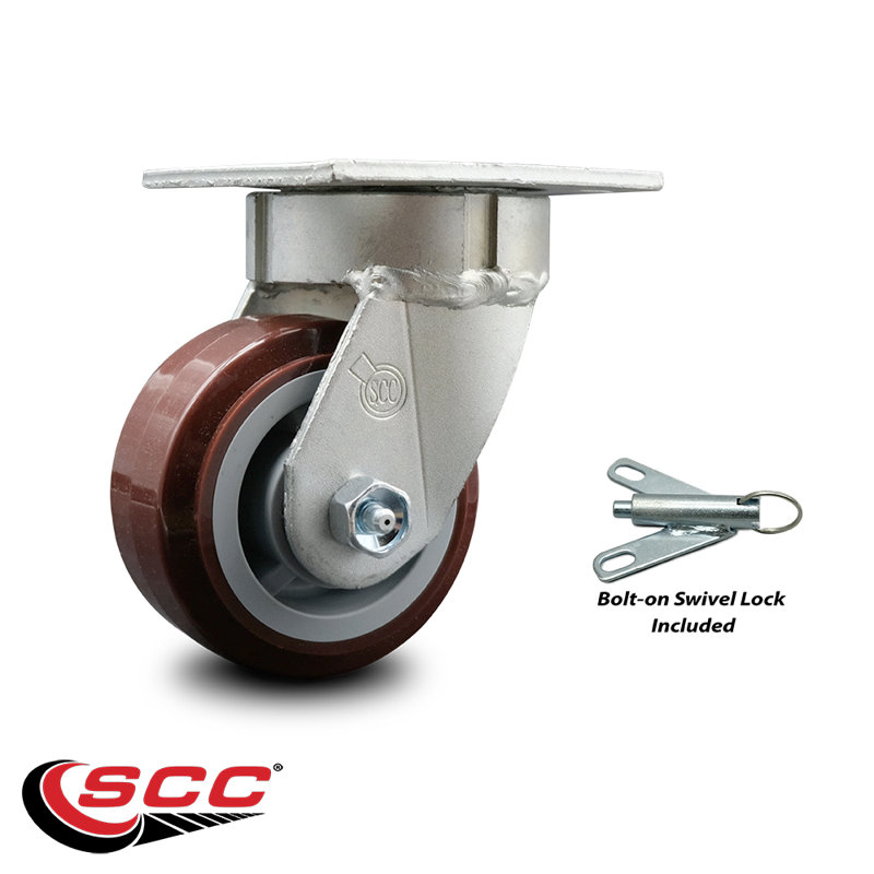 Roulettes pivotantes Kingpinless