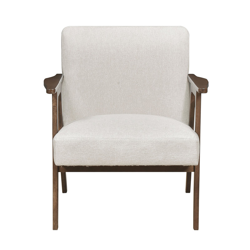 Siège d'appoint contemporain Modern Wood Furniture, Brun, Beige