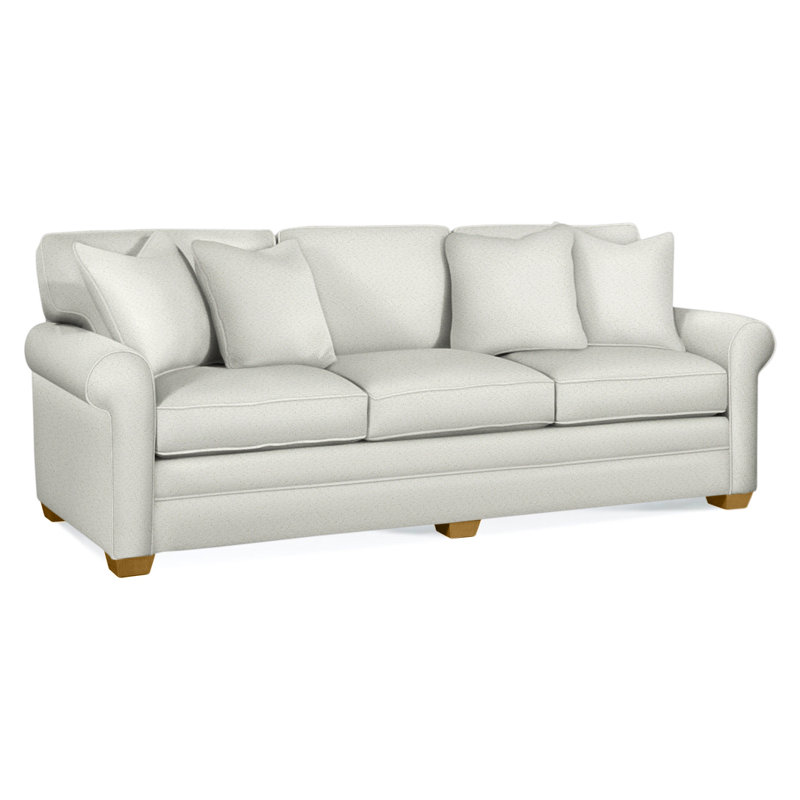 Bedford Upholstered 98'' Sofa, Honey, Beige Performance; 0357-85
