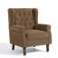Duward 74Cm Wide Tufted Wingback Armchair with Solid Wood Legs-545297694