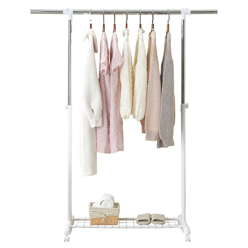 Carabella Adjustable Rolling Clothing Rack