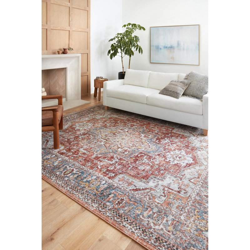 Fiorillo Oriental Indoor Rug, Square 1'6"