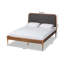 Lit plateforme tapissier Alexsi-1112148672