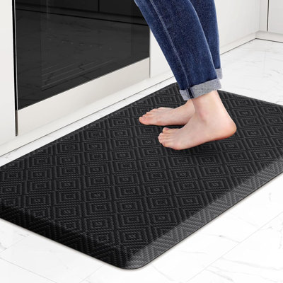Tapis de cuisine antidérapant matelassé et antidérapant