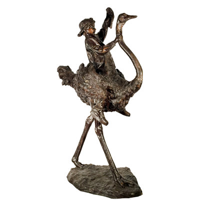 Bird Bronze Garden Statue
