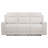 Patrick Ivory Upholstered Power Reclining Sofa