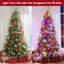 Arbre de Noël épinette pré-éclairé-102355363