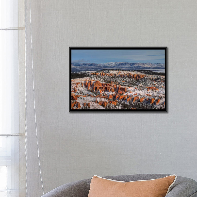 « after the orage » par bill sherrell, reproduction d’impression sur toile tendue, H 18 po x l 26 po x P 1,5 po, Pas de tapis