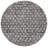 Natura Hand Woven Wool/Cotton Geometric Rug in Black/Ivory-565213076