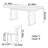 Retro Simple Design Rectangular Dining Table Set-109975240