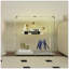 Vitrine en verre trempé, armoire à vin, armoire de rangement, classeur, avec bande lumineuse à DEL Bluetooth, roulettes pivotantes verrouillables, convient aux sols inégaux, peut être placé n'importe où, couleur: blanc-1262367283-1269834482