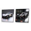 «Silver Car», ensemble de 2 reproductions d'art mural exotiques-102581762-102581763