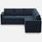 Aubade Storage L-Shaped Modular Sofa Set With Pull-Out Sofa Bed-2120586627