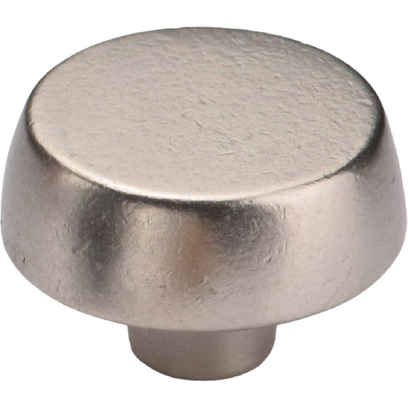Mushroom Knob, White Bronze, 1.5