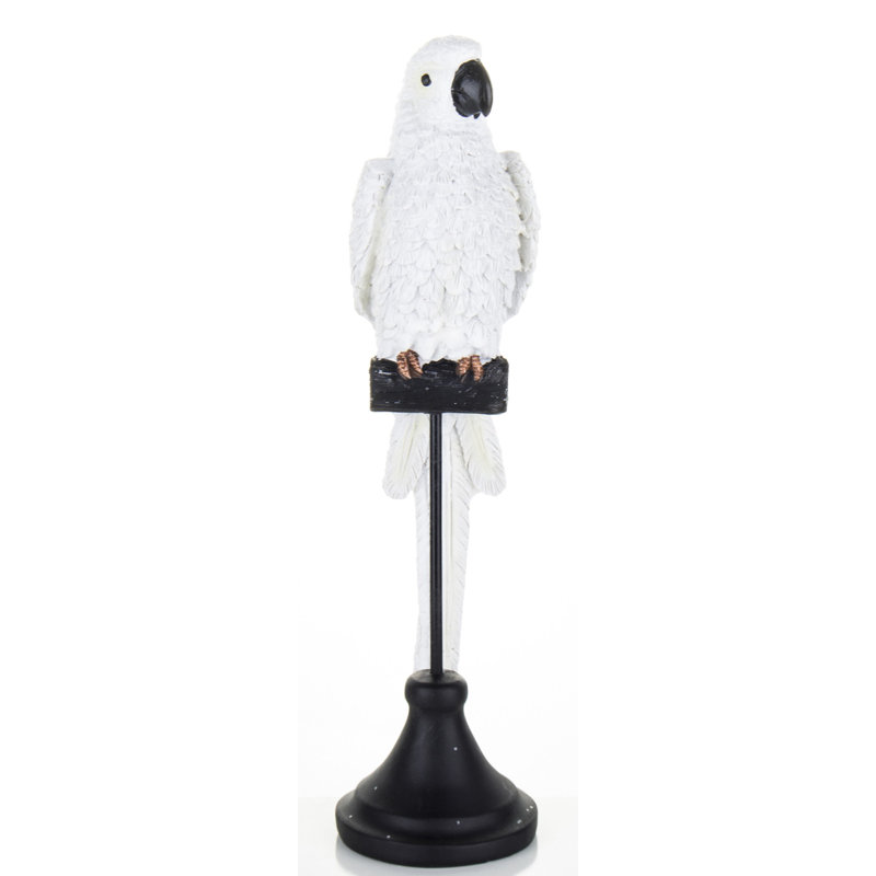 Hypatos Animals Figurines & Sculptures, 30cm H x 10cm W x 7cm D, White