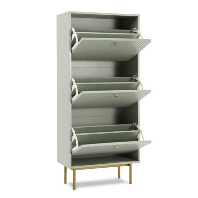 18 Pair Shoe Rack