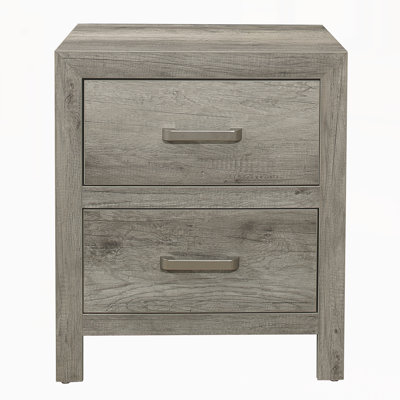 Modern Nightstand with Drawers