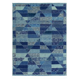 Scandinavian Wool Geometric Area Rug