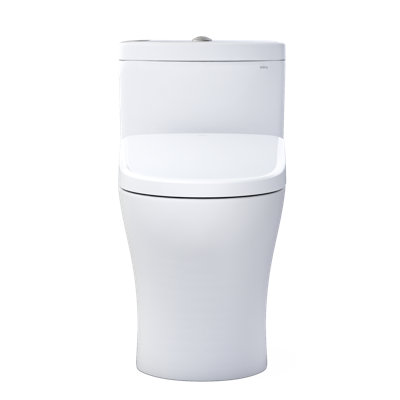 Toilette allongée une pièce au sol Aquia® IV 1,28 GPF
