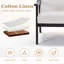 Fauteuil moderne avec dossier haut, chaise de lecture convenant au salon ou à la chambre à coucher, salon-1312749246