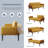 Asloune 77.2'' Flared Arm Sofa Bed-52450134