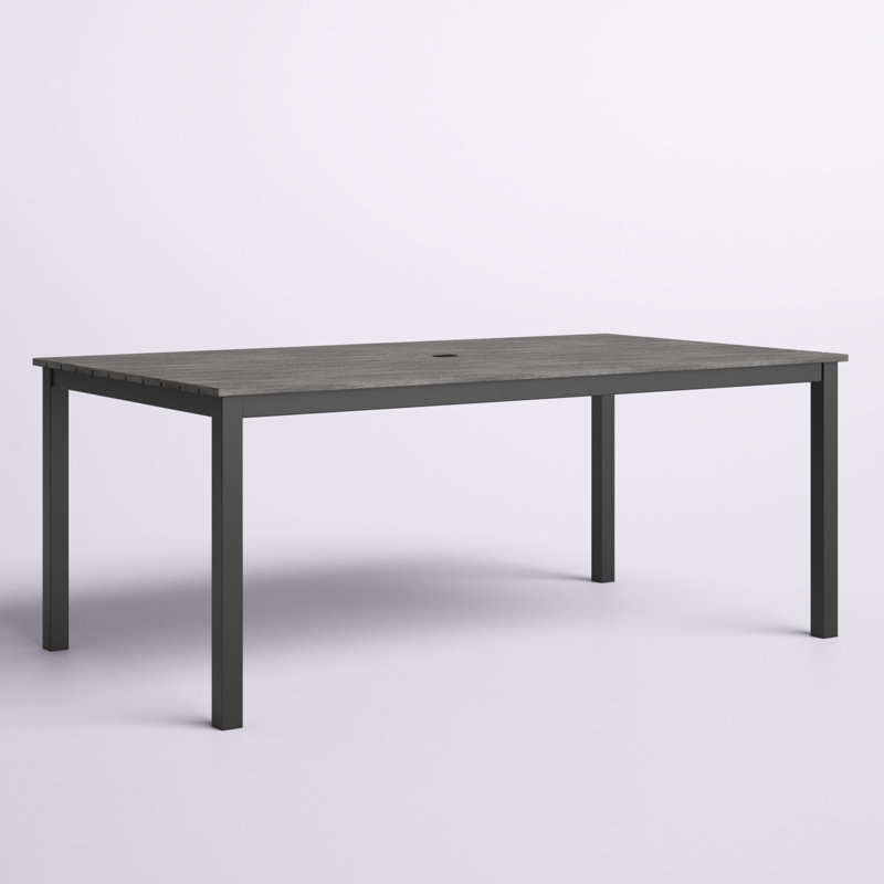 Arynne Outdoor Patio Rectangle Dining Table, 72" W x 41" L x 29" H