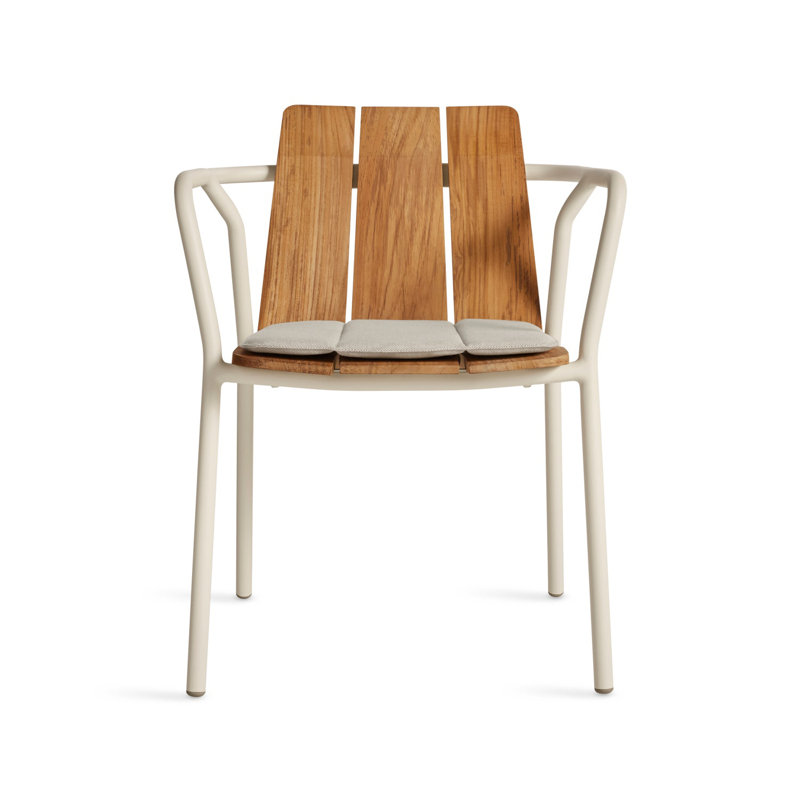 Offline Sunbrella Outdoor Dining Chair, White Sunbrella®