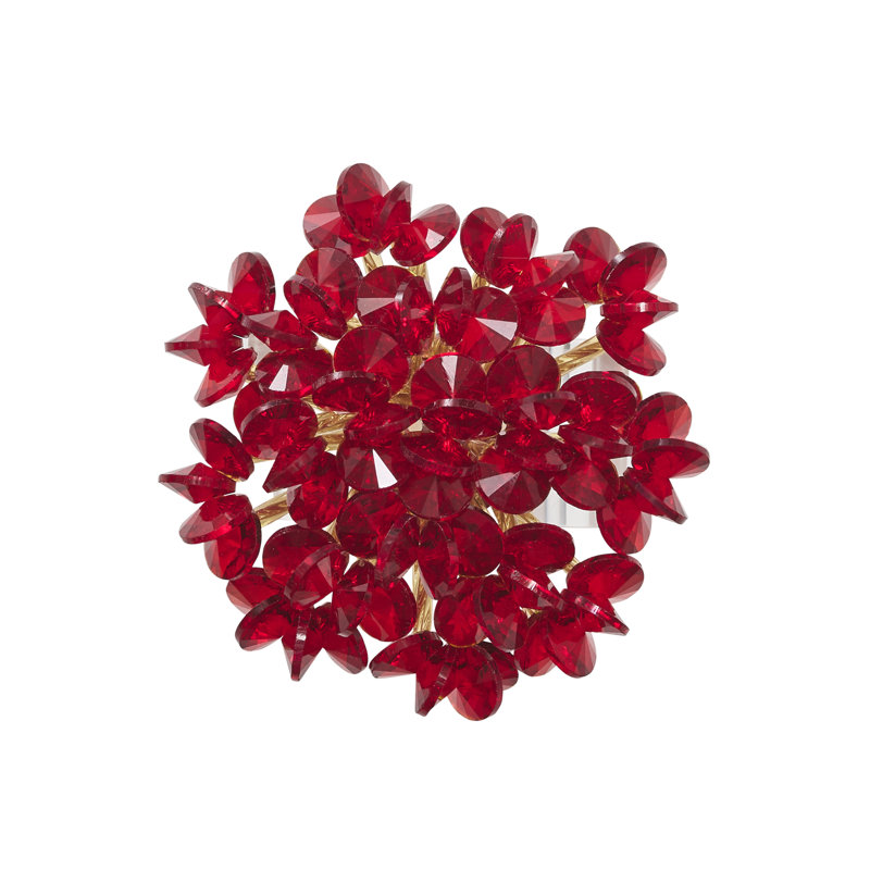 Aster Napkin Ring, Red