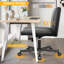 Executive chair with flip-up armrests