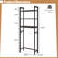 Metal Freestanding Over The Toilet Storage