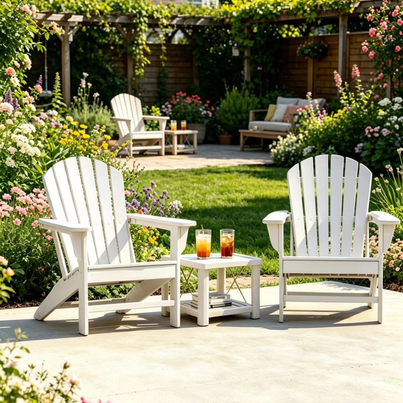 Chaise Adirondack en plastique