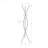 Coat Rack, Hall Tree, Free Standing, 3 Hooks, Entryway, 72"H, Bedroom, Black Metal, Contemporary, Modern