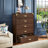 5 Drawer 36" W Solid Wood Chest