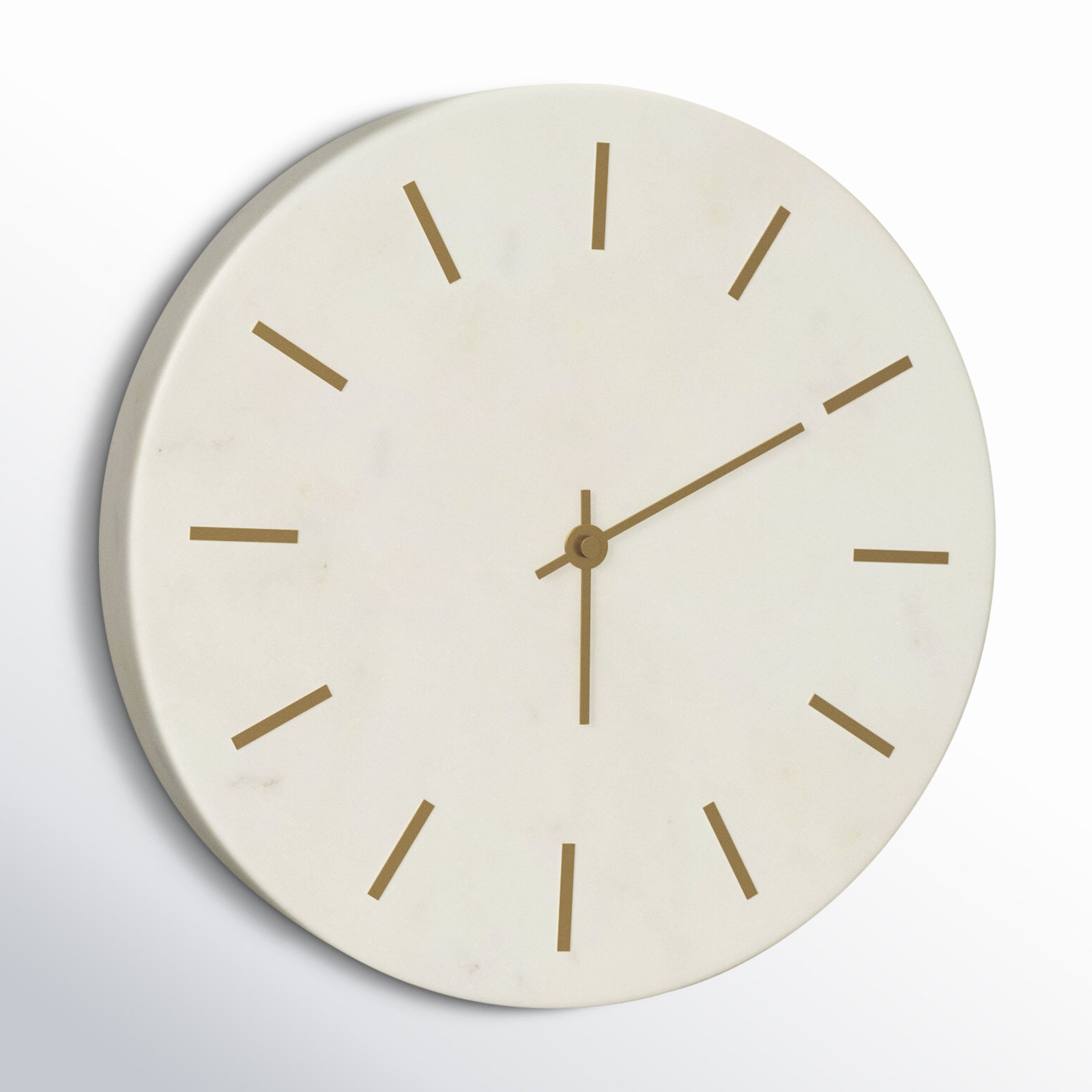 Reese 9'' Marble Wall Clock