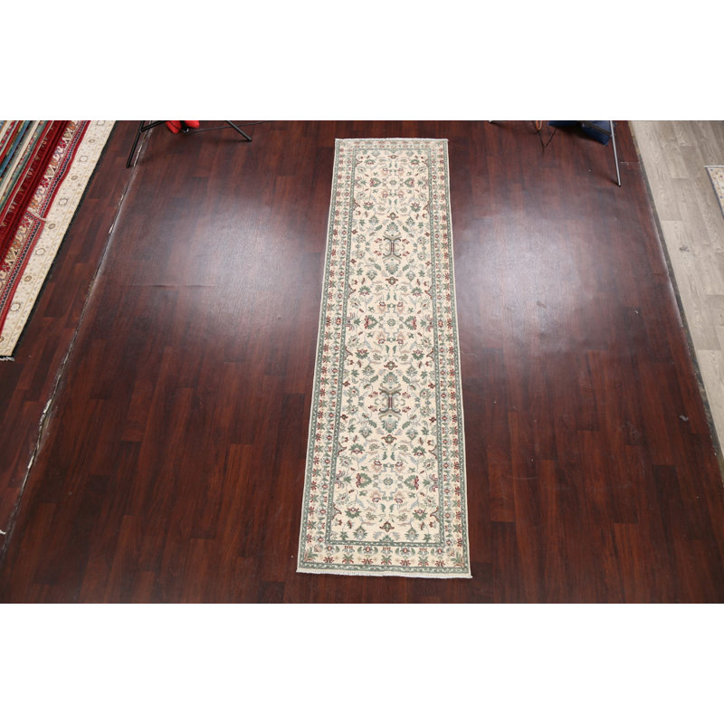 One-of-a-Kind 2'8" X 9'10" New Age Runner Wool Area Rug in