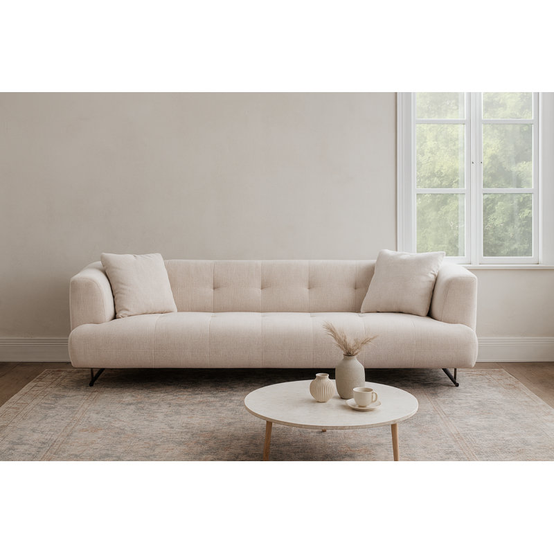Canapé 3 places Arden Collection, Blanc