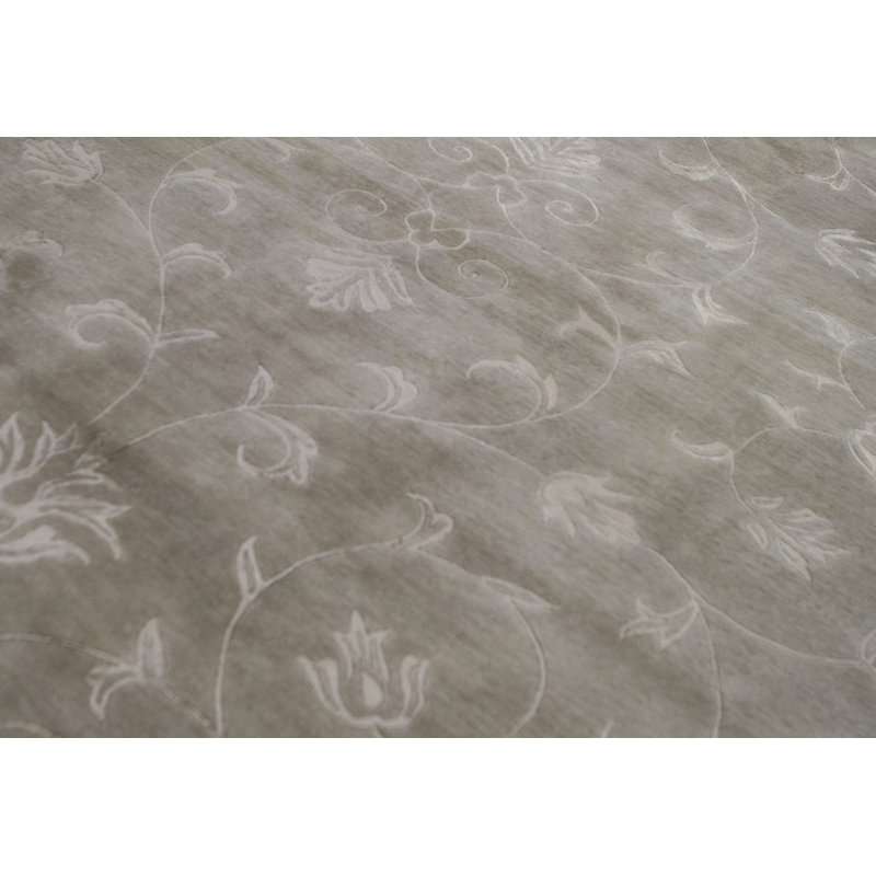Wool Floral Area Rug