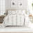Down Alternative Urban Stitch Patterned Comforter Set-1005035241