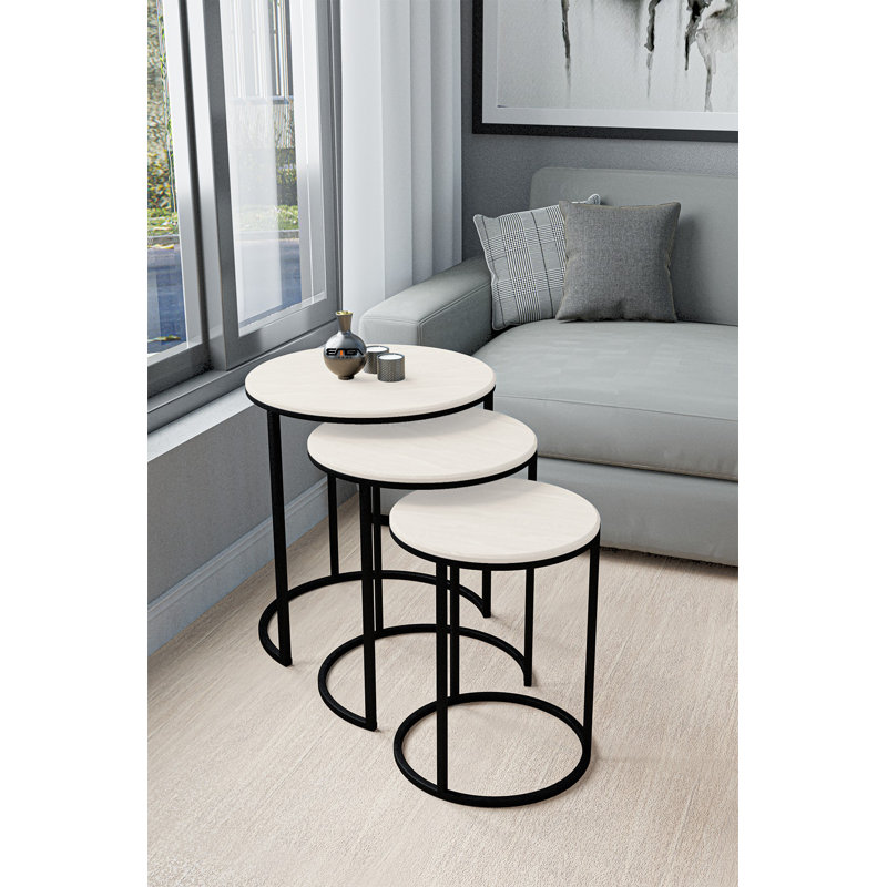 Angeluis Coffee Table, White