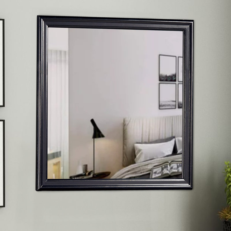 Miroir pour commode, Noir, noir, noir, noir
