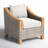 Carlton Teak Patio Chair with Sunbrella Cushions