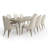 Malibu Crest 9-Piece Extendable Dining Room Set