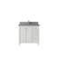 Meuble-lavabo simple avec plateau Chicago 36-96221946