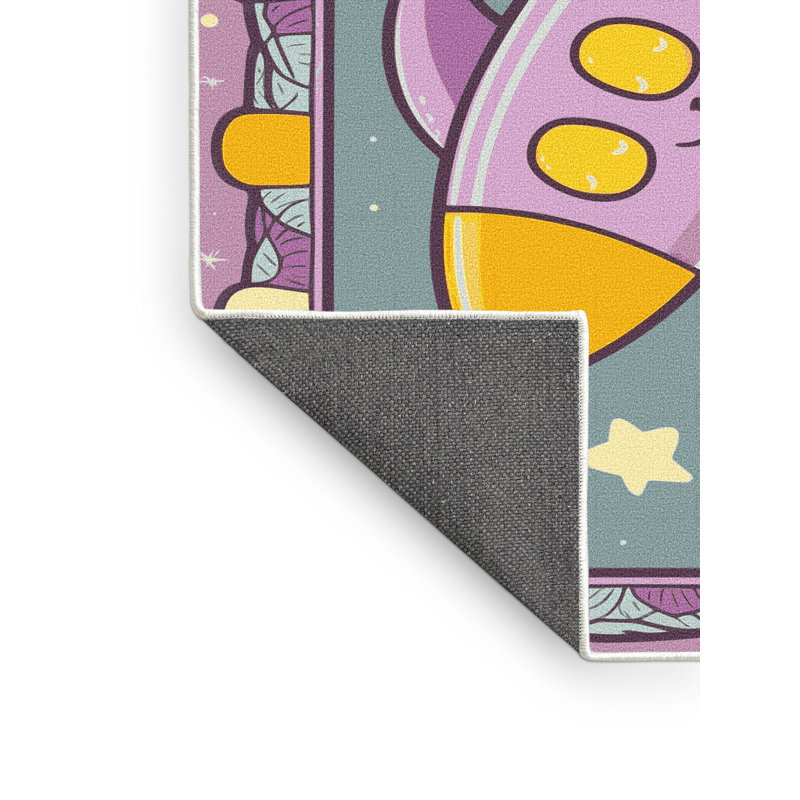 Tapis pour enfants Isabelle & Max ™ Space Planets Astronauts, Rectangulaire 2 pi x 3 pi