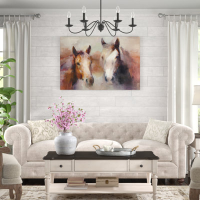 Blazing The West by Marilyn Hageman - Wrapped Canvas Painting