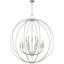 Lustre globe à 15 lumières Prachi
