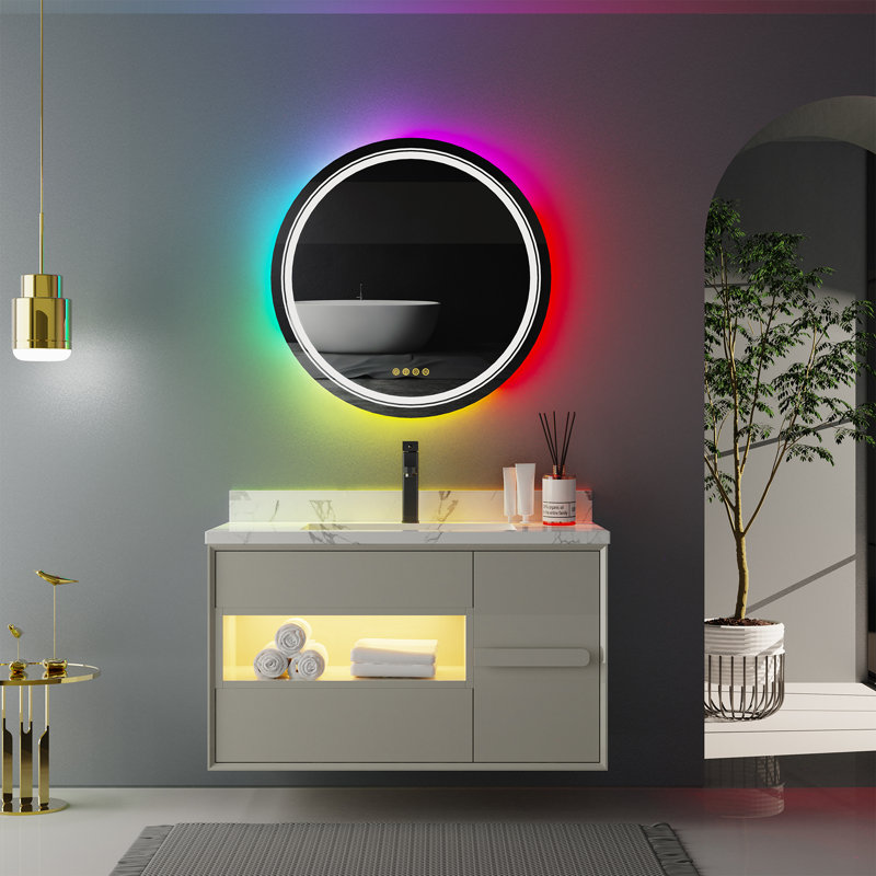 Miroir de maquillage Alala, 24 po x 24 po