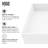 Bryant 23" L x 15" W x 5" H Matte White Handmade Rectangular Vessel Bathroom Sink