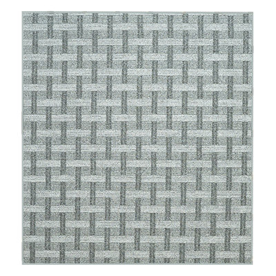 Tapis d'intérieur / extérieur de couleur commerciale Dareus - Gris
