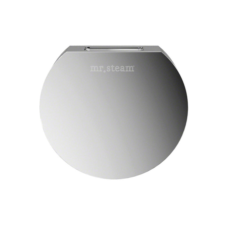 Pièce ronde de générateur de vapeur Steamhead, Chrome poli